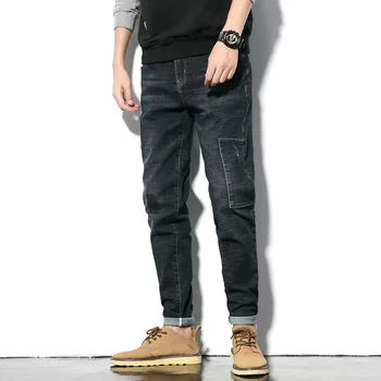 2019 New Casual Men's Jeans Men Pant Personality Big Pockets Fashion Jeans Man Straight Denim Large Plus Size 30-46
2019 New Casual Men's Jeans Men Pant Personality Big Pockets Fashion Jeans Man Straight Denim Large Plus Size 30-46