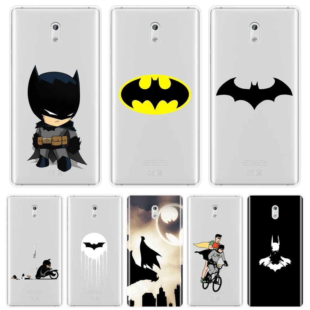 Case For Nokia 8 6 5 3 2 1 Cool Funny Cartoon DC Superhero Marvel Batman Soft Silicone Back Cover For Nokia 7 Plus X6 Phone Case
Case For Nokia 8 6 5 3 2 1 Cool Funny Cartoon DC Superhero Marvel Batman Soft Silicone Back Cover For Nokia 7 Plus X6 Phone Case