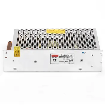 1PCS Best quality 36V 5.5A 7A 200W 250W Switching Power Supply 36V Driver for LED Strip AC 100-240V Input to DC 36V
1PCS Best quality 36V 5.5A 7A 200W 250W Switching Power Supply 36V Driver for LED Strip AC 100-240V Input to DC 36V