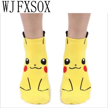 1 pair Cute Pokemon 3D Cartoon Printed Female Socks Casual Leisure Socks PKQ Cotton Funny Sock Craft Gift Calcetines
1 pair Cute Pokemon 3D Cartoon Printed Female Socks Casual Leisure Socks PKQ Cotton Funny Sock Craft Gift Calcetines