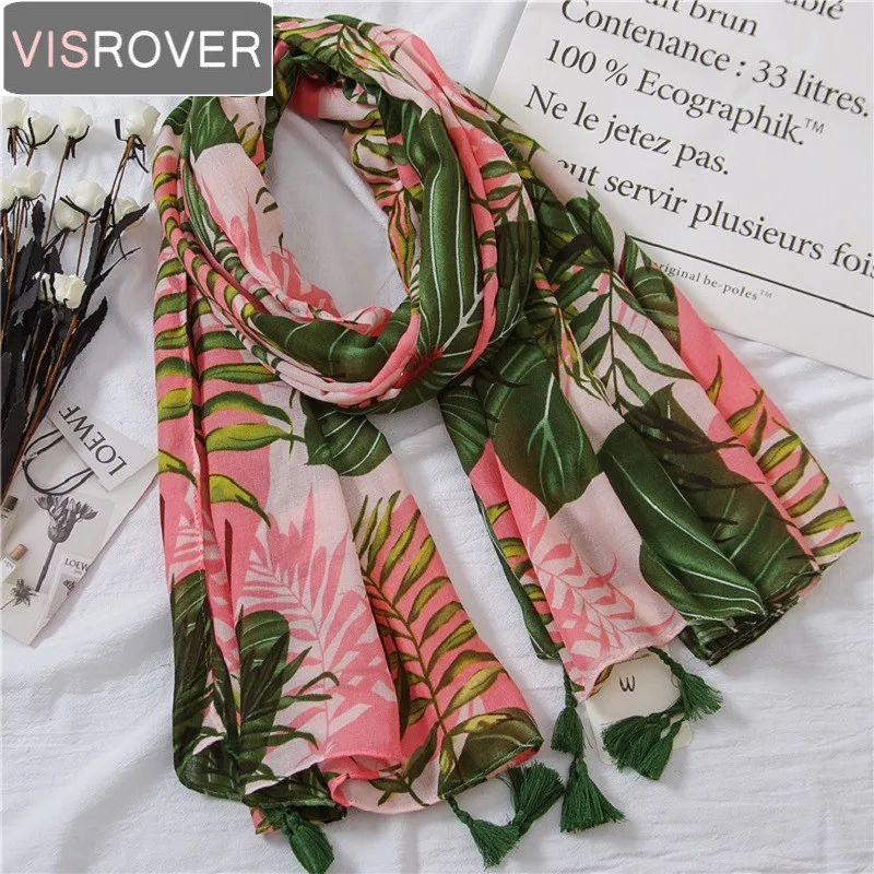 VISROVER tropical print scarf boho ethnic scarves summer beach muffler green leaves plant scarf wowan kawaii lady coconut tree
VISROVER tropical print scarf boho ethnic scarves summer beach muffler green leaves plant scarf wowan kawaii lady coconut tree