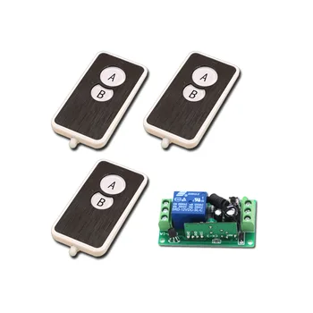 DC9V 12V 24V Wireless Remote Control Switch System Gate Door Opener Operator Remote Control Relay Switch Automatic Doors
DC9V 12V 24V Wireless Remote Control Switch System Gate Door Opener Operator Remote Control Relay Switch Automatic Doors