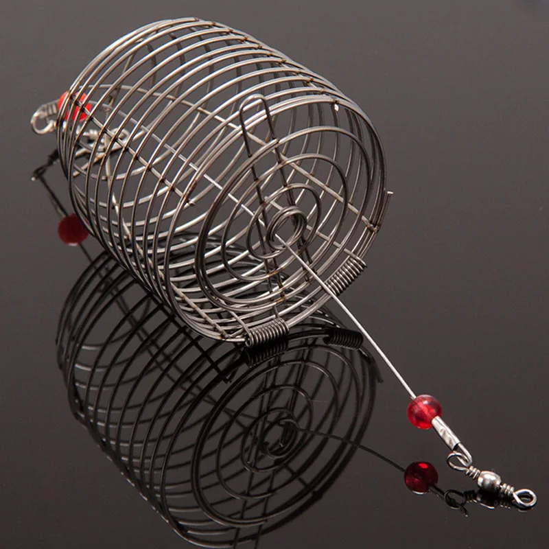 1PCS Fishing Bait Cage Basket Feeder Holder Stainless Steel Wire Fishing Lure Cage Fishing Accessories Free shipping
1PCS Fishing Bait Cage Basket Feeder Holder Stainless Steel Wire Fishing Lure Cage Fishing Accessories Free shipping