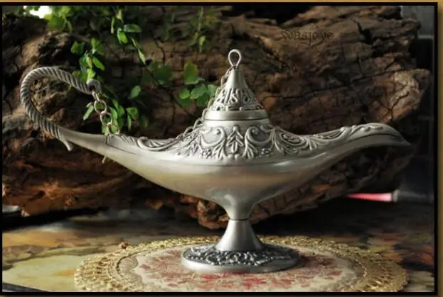 retro classic tin medium size metal alading magic lamp metal craft for home decoration accessories kids gifts A39
retro classic tin medium size metal alading magic lamp metal craft for home decoration accessories kids gifts A39