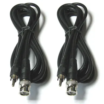 New 2x 3feet 1m BNC Male to RCA Male Cable video audio adapter 1 meter for cctv camera 
New 2x 3feet 1m BNC Male to RCA Male Cable video audio adapter 1 meter for cctv camera