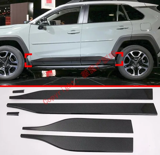 Carbon Fiber Style Side Door Body Molding Moulding Trim For Toyota Rav4 2019 2020 Car Accessories Stickers
Carbon Fiber Style Side Door Body Molding Moulding Trim For Toyota Rav4 2019 2020 Car Accessories Stickers