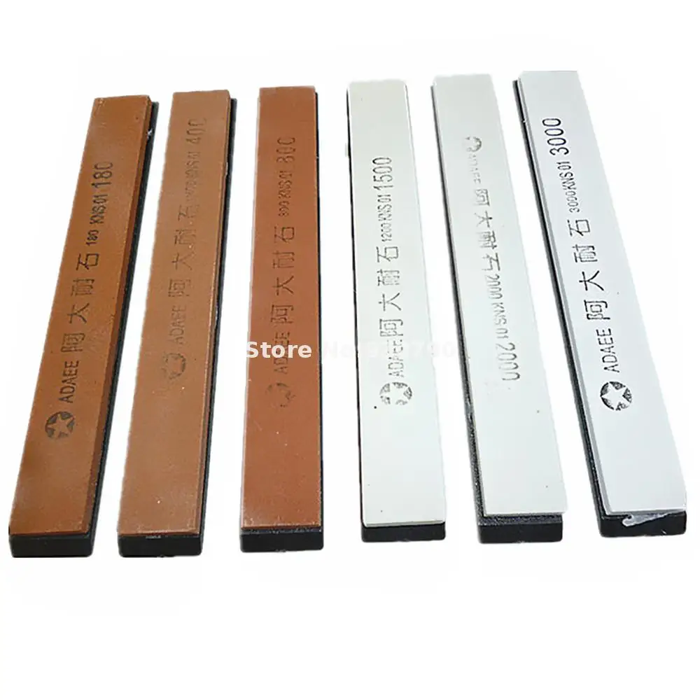 Grit 180#/400#/800#/1500#/2000#/3000# Water Stone Whetstone Kitchen Knife Sharpening Sharpener Sharpening Stone With Black Base
Grit 180#/400#/800#/1500#/2000#/3000# Water Stone Whetstone Kitchen Knife Sharpening Sharpener Sharpening Stone With Black Base
