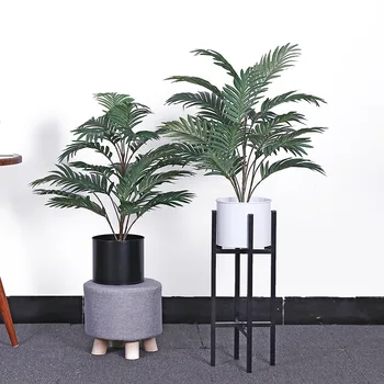 70CM Artificial Palm Plants Silk Leaves Artificial Tree Plastic Stems Tropical Fake Plants Home Garden Decor No pot
70CM Artificial Palm Plants Silk Leaves Artificial Tree Plastic Stems Tropical Fake Plants Home Garden Decor No pot