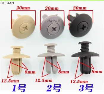 TITIFXAN 50pcsCar fender fender bumper grille lined trunk trim cover shield plastic expansion screw clamp buckle
TITIFXAN 50pcsCar fender fender bumper grille lined trunk trim cover shield plastic expansion screw clamp buckle