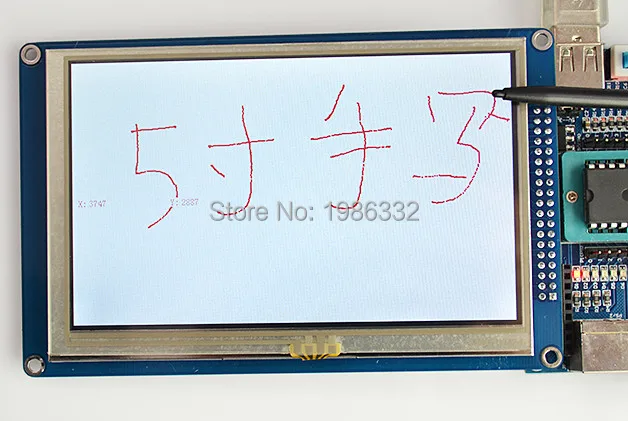 WS16 5-дюймовый 5 0 дюйма TFT ЖК-дисплей 800*480 Сенсорная панель модуль экрана SSD1963