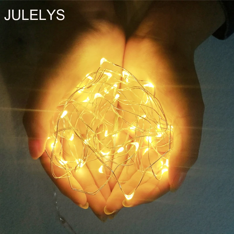 JULELYS 3M 10M Copper Wire LED Garland String Lights Fairy LED lights Decoration For Living Room Fairy Christmas Lights Outdoor
JULELYS 3M 10M Copper Wire LED Garland String Lights Fairy LED lights Decoration For Living Room Fairy Christmas Lights Outdoor