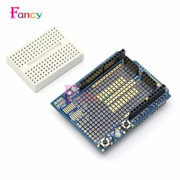 5PCS Proto Shield Prototype Expansion Board SYB-170 MINI Solderless Breadboard For Arduino UNO R3 MEGA328P ATMEGA328P ProtoShiel
5PCS Proto Shield Prototype Expansion Board SYB-170 MINI Solderless Breadboard For Arduino UNO R3 MEGA328P ATMEGA328P ProtoShiel