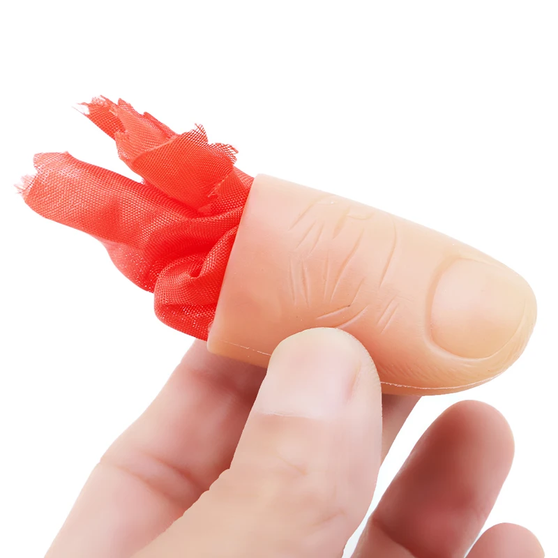 Finger Fake Magic Thumb Tip Trick Close Up Исчезающие трюки для пальцев реквизит игрушки забавная