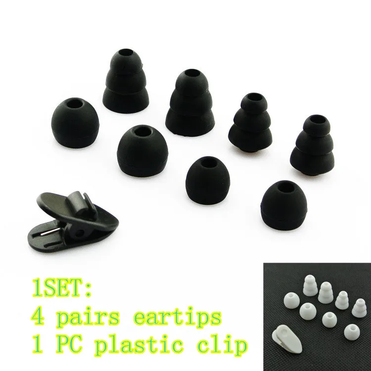 20 Sets black/White Replacement 3.5mm Silicone earbuds eartips tips with 1pc plastic clip for tour ue in-ear earphone
20 Sets black/White Replacement 3.5mm Silicone earbuds eartips tips with 1pc plastic clip for tour ue in-ear earphone