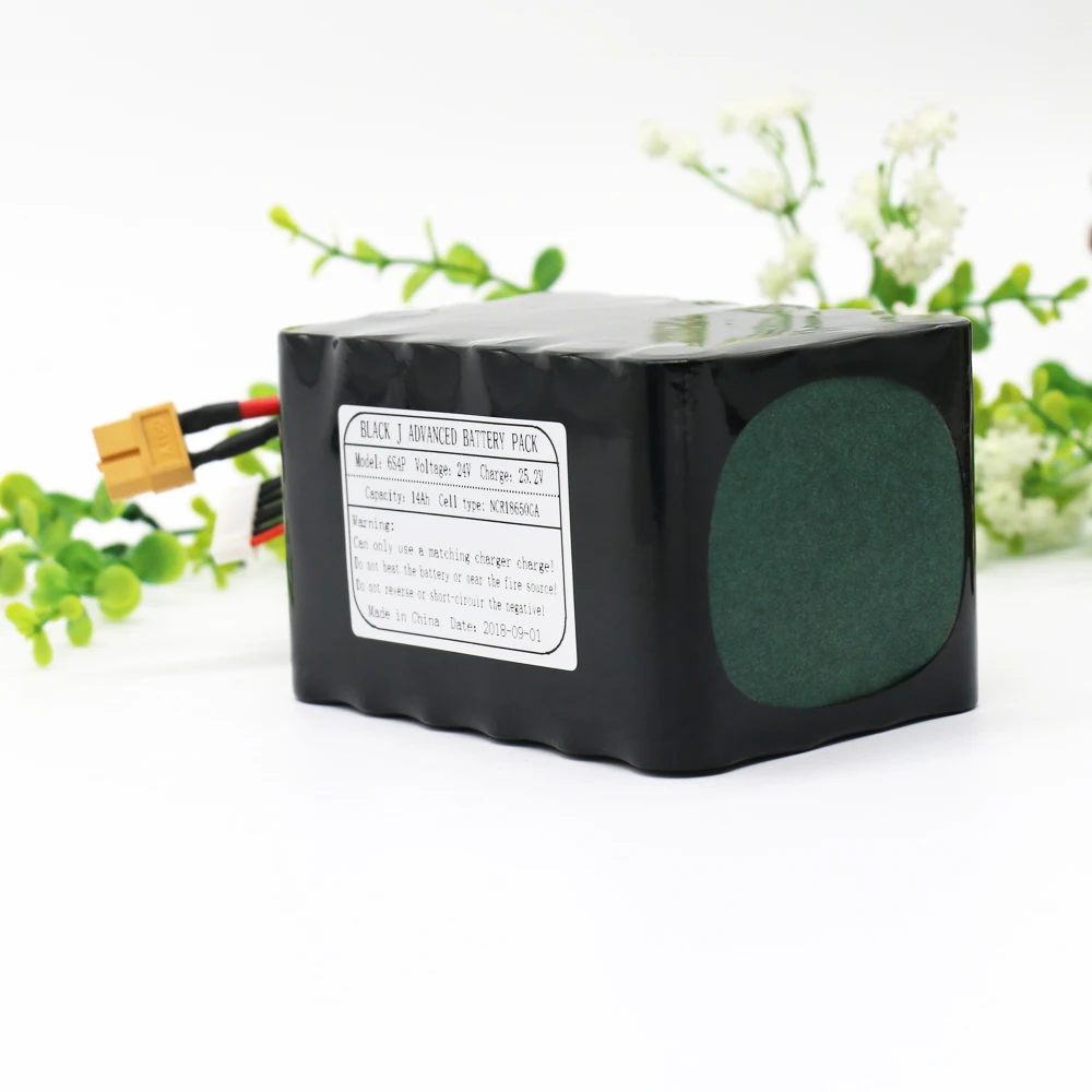 KLUOSI UAV Rechargeable Li-ion Battery 22.2V25.2V 24V14Ah 6S4P Use Single Cell NCR18650GA Combination Suitable for Various Drone
KLUOSI UAV Rechargeable Li-ion Battery 22.2V25.2V 24V14Ah 6S4P Use Single Cell NCR18650GA Combination Suitable for Various Drone