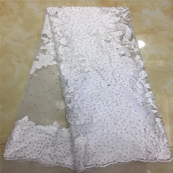 2018 Latest White Nigerian Laces Fabrics With Stones High Quality Tulle African Laces Fabric Wedding African French Tulle Lace
2018 Latest White Nigerian Laces Fabrics With Stones High Quality Tulle African Laces Fabric Wedding African French Tulle Lace