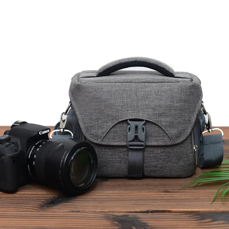 Compact Camera Shoulder Crossbody Bag Case for Nikon Canon Sony SLR DSLR Mirrorless Cameras and Lenses Waterproof Dark gray
Compact Camera Shoulder Crossbody Bag Case for Nikon Canon Sony SLR DSLR Mirrorless Cameras and Lenses Waterproof Dark gray