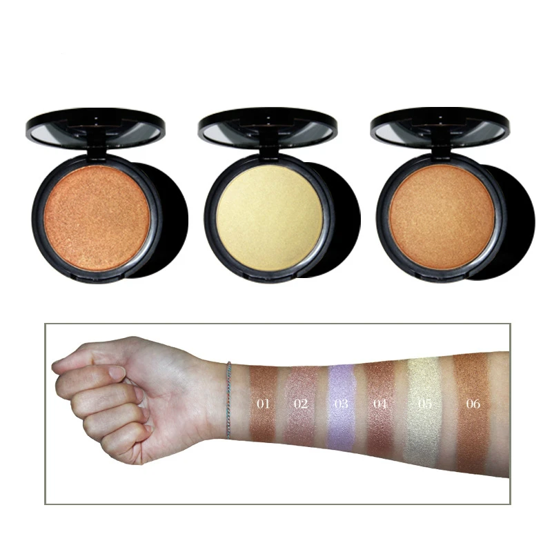 Pigmented Waterproof Face Pressed Powder 6 colors Highlighter Makeup Cosmetics Face Concealer Foundation Shimmer Powder Contour
Pigmented Waterproof Face Pressed Powder 6 colors Highlighter Makeup Cosmetics Face Concealer Foundation Shimmer Powder Contour