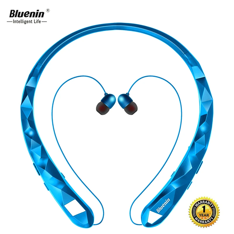 Bluenin BBH-919 Wireless Bluetooth Earphone Sport Neckband Wireless Retractable Earbuds Sweatproof Bluetooth Earpiece for iphone
Bluenin BBH-919 Wireless Bluetooth Earphone Sport Neckband Wireless Retractable Earbuds Sweatproof Bluetooth Earpiece for iphone