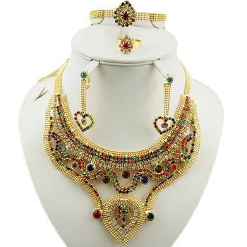 african beads jewelry set gold jewelry fashion jewelry sets women necklace India design necklace wedding sets
african beads jewelry set gold jewelry fashion jewelry sets women necklace India design necklace wedding sets