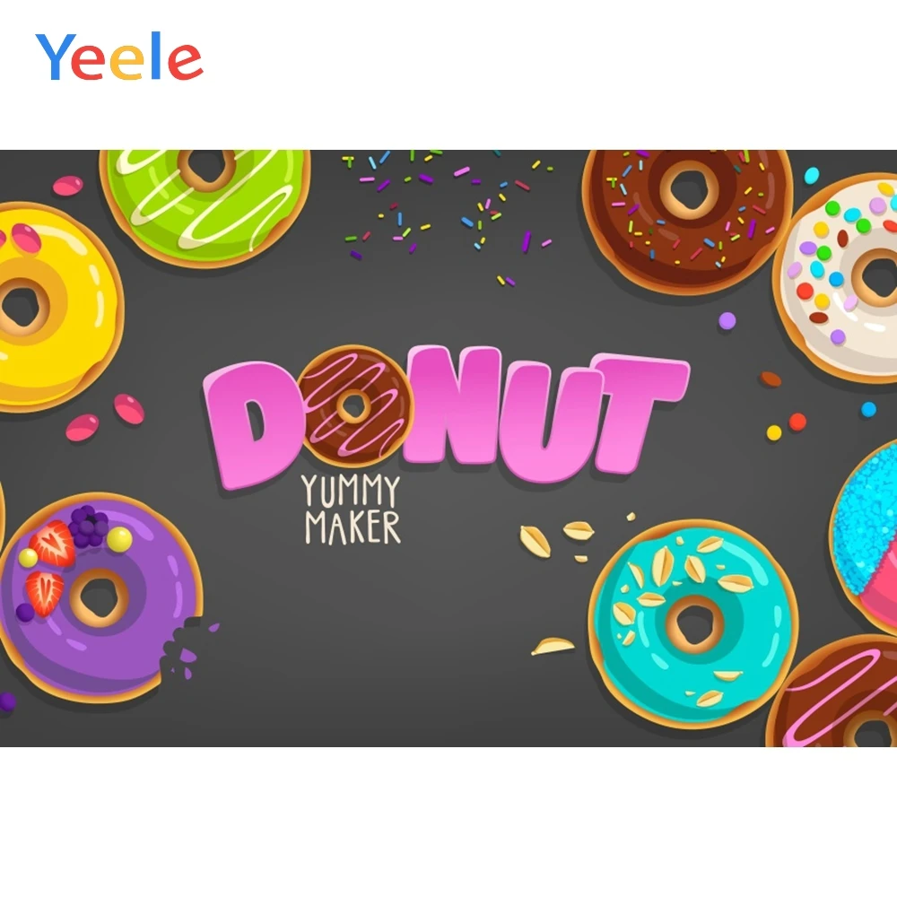 Yeele Donut Yummy Cartoon Newborn Children Baby Room Photography Background Customized Photographic Backdrops for Photo Studio
Yeele Donut Yummy Cartoon Newborn Children Baby Room Photography Background Customized Photographic Backdrops for Photo Studio