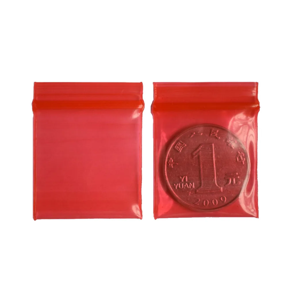 

100pcs Mini Zip Lock Bags Plastic Packaging Bags Small Plastic Zipper Bag 3*4cm Jewelry Coin Ziplock Poly Bag