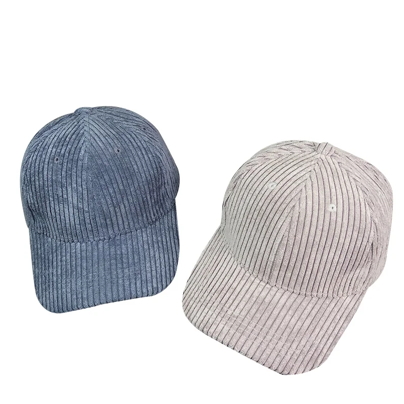 Men Corduroy Baseball Cap Solid Unisex Couple Casquette Hats Autumn Winter Women Snapback Caps Fashion Hip Hop Caps For Women (13)