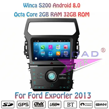 Winca S200 Android 8.0 Car DVD Automotive Player Autoradio For Ford Exporler 2013 Stereo GPS Navigation Magnitol 2 Din Octa Core
Winca S200 Android 8.0 Car DVD Automotive Player Autoradio For Ford Exporler 2013 Stereo GPS Navigation Magnitol 2 Din Octa Core