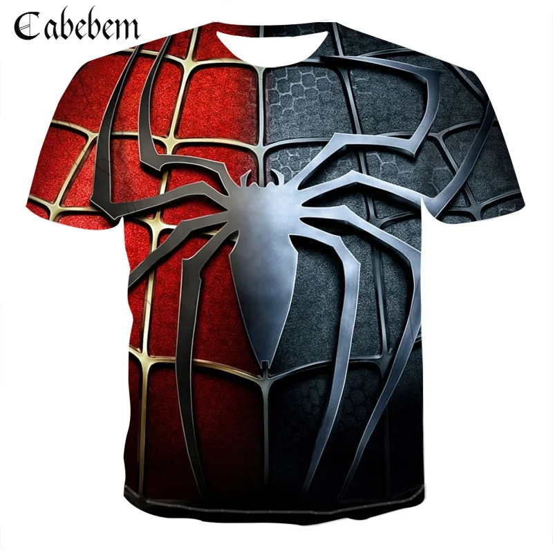 Summer 2019 New Men's 3D Spider-Man Jacket T-shirt Men Fashion Hip-Hop Street Dress Short Sleeve T-shirt Men Brand Short Top
Summer 2019 New Men's 3D Spider-Man Jacket T-shirt Men Fashion Hip-Hop Street Dress Short Sleeve T-shirt Men Brand Short Top