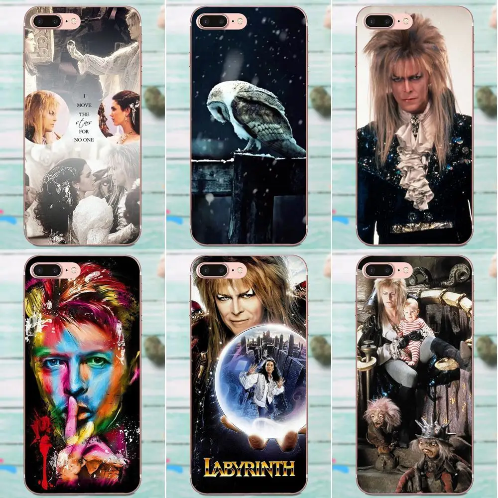 

For Huawei Mate 7 8 9 10 20 P8 P9 P10 P20 P30 Lite Plus Pro 2017 Cute Phone Cases David Bowie Labyrinth Movie