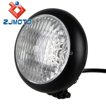 Black Motorcycle H4 Headlight Headlamp Bobber Cafe Racer Cruiser Motobike Hight Low Beam Headlight For Harley Chopper
Black Motorcycle H4 Headlight Headlamp Bobber Cafe Racer Cruiser Motobike Hight Low Beam Headlight For Harley Chopper