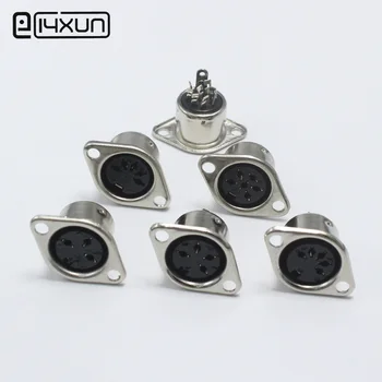 100pcs DIN 3P 4P 5P 6P 7P 8P Female Jack Cable Plug Adapter Panel Mount Solder Chassis Connector Nickel Plated
100pcs DIN 3P 4P 5P 6P 7P 8P Female Jack Cable Plug Adapter Panel Mount Solder Chassis Connector Nickel Plated