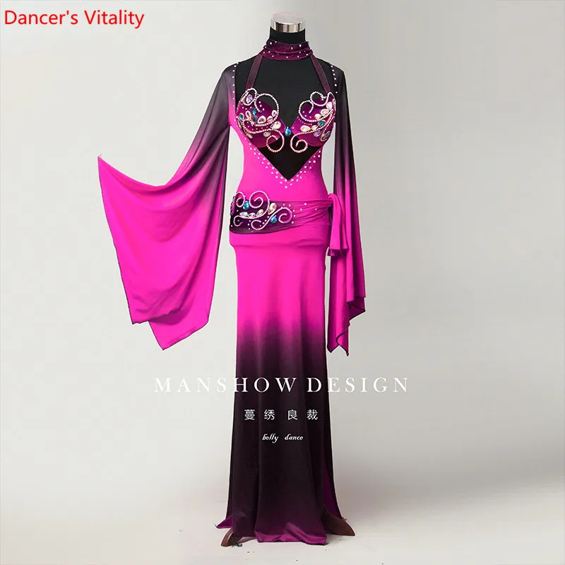 Luxury High-End Custom Belly Dance Suit Sexy 2019 New Stage Performance Sexy Bellydance Diamond Oriental Dance Robe
Luxury High-End Custom Belly Dance Suit Sexy 2019 New Stage Performance Sexy Bellydance Diamond Oriental Dance Robe