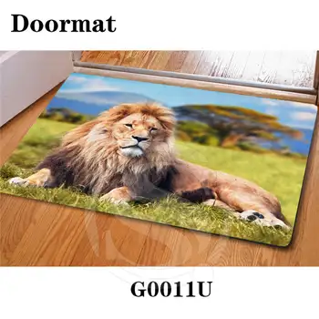 Custom lion DoorMat Art Pattern Printed Carpet Floor Hall Bedroom Cool Pad Fashion Rug Drop Shipping SQ0611-L9
Custom lion DoorMat Art Pattern Printed Carpet Floor Hall Bedroom Cool Pad Fashion Rug Drop Shipping SQ0611-L9