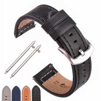 Cowhide Watchband Black Blue Gray Brown Genuine Leather Watch Strap Bnad For Women Men Bracelet For Watches For Samsung Gear S3
Cowhide Watchband Black Blue Gray Brown Genuine Leather Watch Strap Bnad For Women Men Bracelet For Watches For Samsung Gear S3