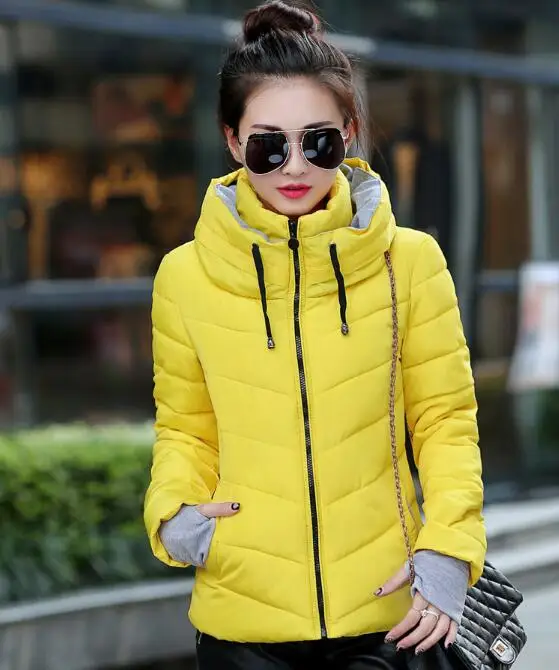 2018 Winter Jacket women Plus Size Womens Parkas Thicken Outerwear solid hooded Coats Short Female Slim Cotton padded basic tops
2018 Winter Jacket women Plus Size Womens Parkas Thicken Outerwear solid hooded Coats Short Female Slim Cotton padded basic tops