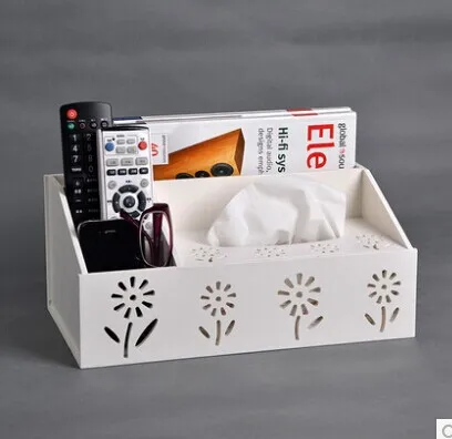 

Fashion desktop storage box lovely creative multifunctional tissue box Multifunction box