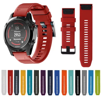 Silicone Correa Strap for Garmin Fenix 5 5x Plus Sports Watch Wriststrap for Garmin D2 Descent Mk1 Fenix 3 HR 26 22 20MM Wrist
Silicone Correa Strap for Garmin Fenix 5 5x Plus Sports Watch Wriststrap for Garmin D2 Descent Mk1 Fenix 3 HR 26 22 20MM Wrist