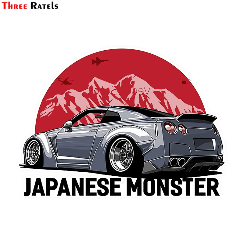 Three Ratels LCS471# 14x10.1cm JPANESE MONSTER car stickers funny styling removable decal
Three Ratels LCS471# 14x10.1cm JPANESE MONSTER car stickers funny styling removable decal
