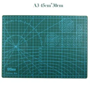 A3 Pvc Rectangle Grid Lines Double-sided Available Self Healing Cutting Mat Tool Fabric Leather Paper Craft DIY tools 45cm * 30c
A3 Pvc Rectangle Grid Lines Double-sided Available Self Healing Cutting Mat Tool Fabric Leather Paper Craft DIY tools 45cm * 30c