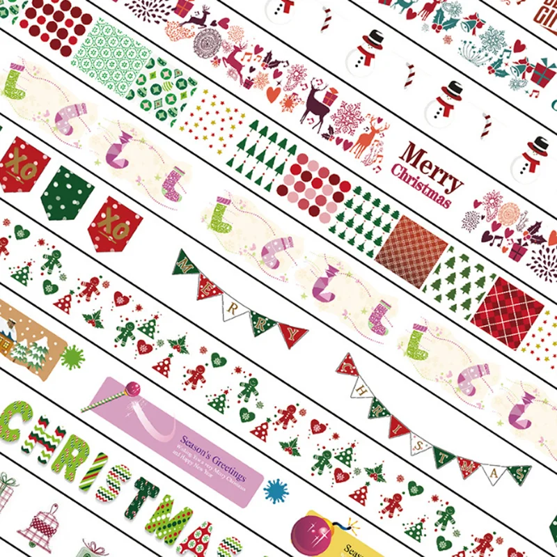 1 Pcs 15mm X 10m Cute Snow Deer Christmas Tree Decorative Tape Washi DIY Scrapbooking Tape School Office Supply
1 Pcs 15mm X 10m Cute Snow Deer Christmas Tree Decorative Tape Washi DIY Scrapbooking Tape School Office Supply