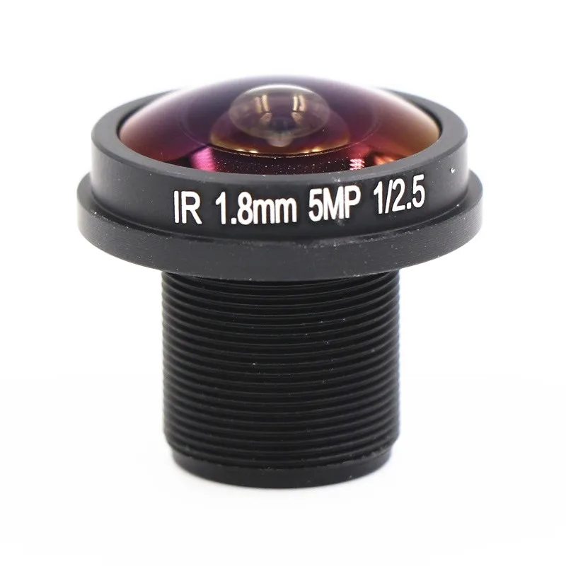 CCTV Camera 1.8mm Lens 5.0 MegaPixel Fisheye 180 Degree MTV M12 x 0.5 Mount Infrared Night Vision Lens For CCTV Camera
CCTV Camera 1.8mm Lens 5.0 MegaPixel Fisheye 180 Degree MTV M12 x 0.5 Mount Infrared Night Vision Lens For CCTV Camera