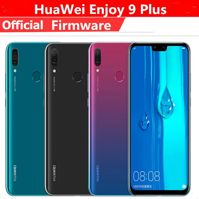 

Original HuaWei Y9 2019 Enjoy 9 Plus 4G LTE Mobile Phone Kirin 710 Android 8.1 6.5" IPS 2340X1080 6GB RAM 128GB ROM 4 Camera