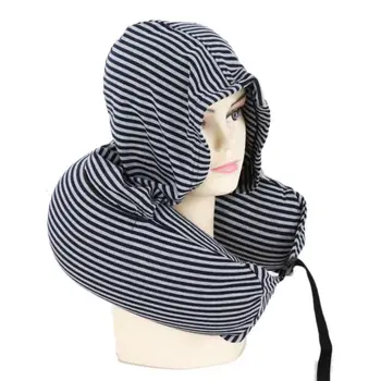Soft Hooded U-pillow Body Neck Pillow Stripe Black And White Pillow Textile Home Airplane Car Travel Pillow Accessories
Soft Hooded U-pillow Body Neck Pillow Stripe Black And White Pillow Textile Home Airplane Car Travel Pillow Accessories
