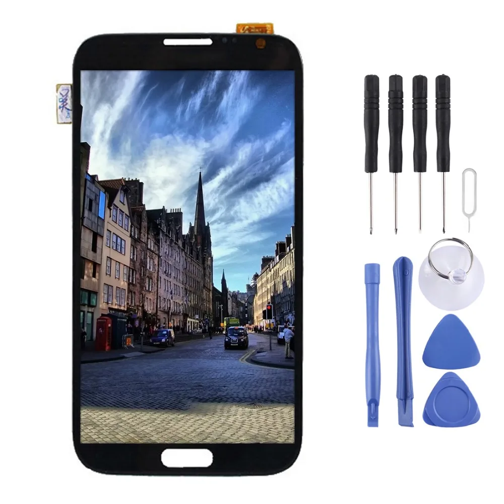 iPartsBuy Original LCD Screen and Digitizer Full Assembly for Galaxy Note II / N7100
iPartsBuy Original LCD Screen and Digitizer Full Assembly for Galaxy Note II / N7100