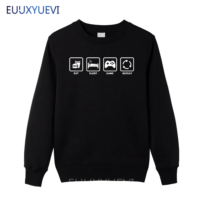 Men Cotton Sweatshirts Hoodies Pullover Women Brand Clothing Eat Sleep Game Repeat Gamer Geek Computer Funny EUUXYUEVI
Men Cotton Sweatshirts Hoodies Pullover Women Brand Clothing Eat Sleep Game Repeat Gamer Geek Computer Funny EUUXYUEVI