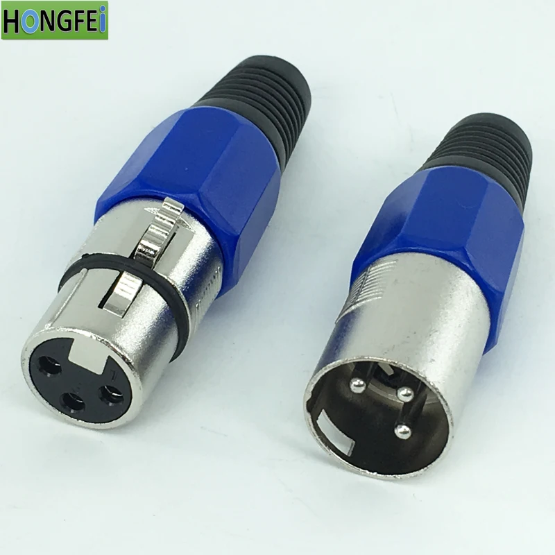 3lot XLR CANNON PLUG DMX signal cable connector dmx signal line 1lot 2pcs(IN/OUT)
3lot XLR CANNON PLUG DMX signal cable connector dmx signal line 1lot 2pcs(IN/OUT)