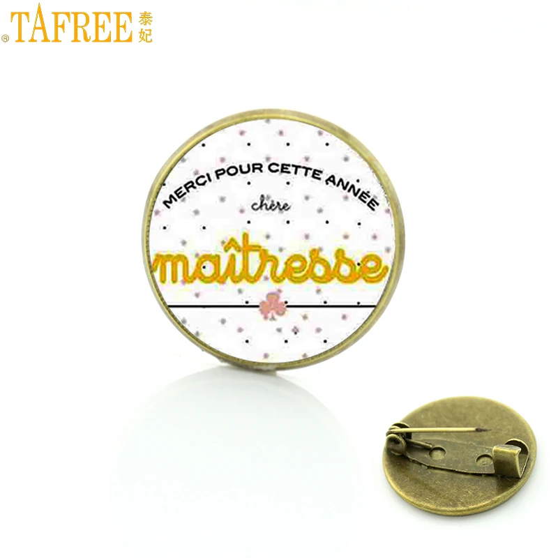 TAFREE new fashion handmade merci maitresse brooches teachers jewelry gifts antique bronze color men women brooches charms CT280
TAFREE new fashion handmade merci maitresse brooches teachers jewelry gifts antique bronze color men women brooches charms CT280