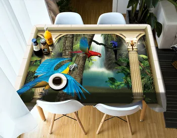 table cover Round table cloth Forest bird pattern rectangular Waterproof Christmas Cabinet Cover Customized size Pillowcase
table cover Round table cloth Forest bird pattern rectangular Waterproof Christmas Cabinet Cover Customized size Pillowcase