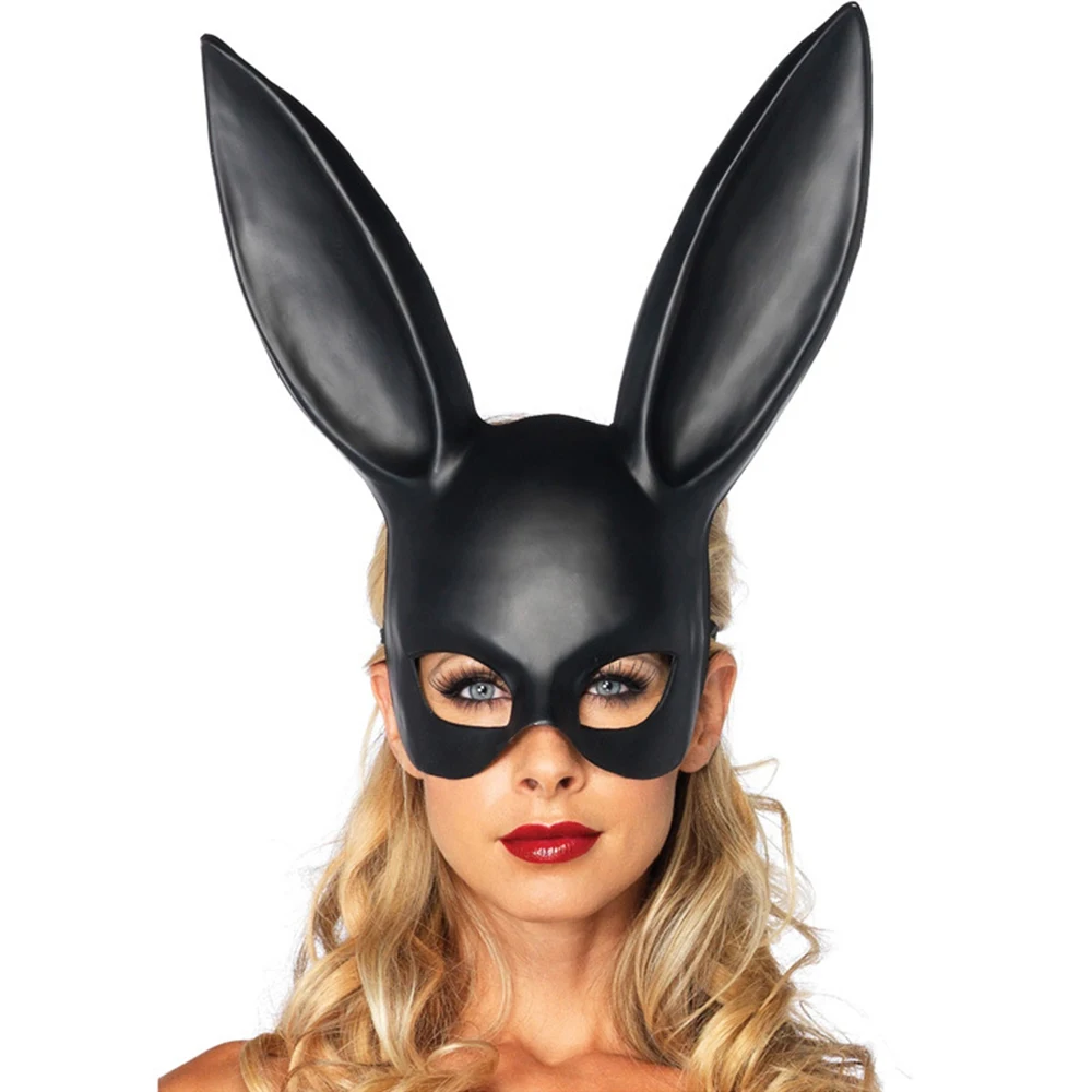 Hot Women Girl Sexy Rabbit Ears Mask Cute Bunny Long Ears Bondage Mask Halloween Masquerade Party Cosplay Costume Props Headband
Hot Women Girl Sexy Rabbit Ears Mask Cute Bunny Long Ears Bondage Mask Halloween Masquerade Party Cosplay Costume Props Headband